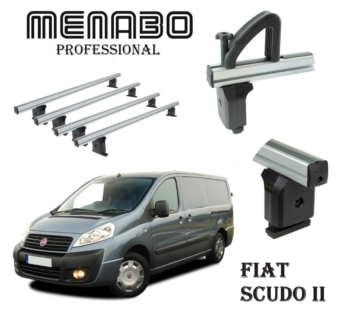 KROVNI NOSAČI ZA FIAT SCUDO II 2007 > 2016 + GRANIČNICI